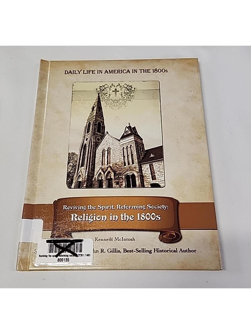Daily Life in America in the 1800s Book Religion In The 1800s Hardcover